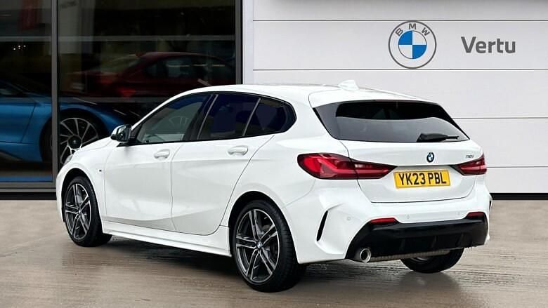 Used BMW 118 M Sport 136 HP (100 kW) 2023 White Hatchback
