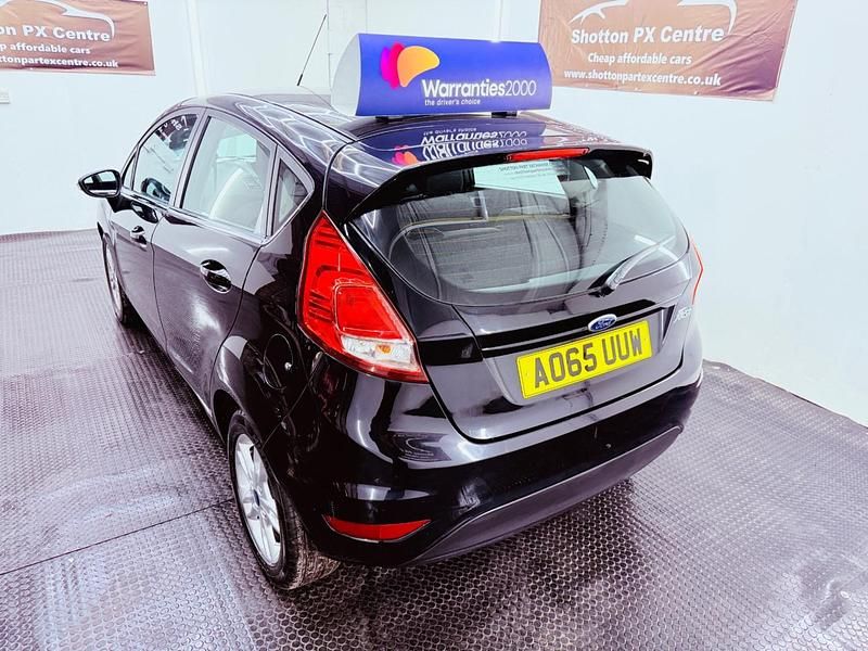 Used Ford Fiesta Zetec 2015 Black Hatchback