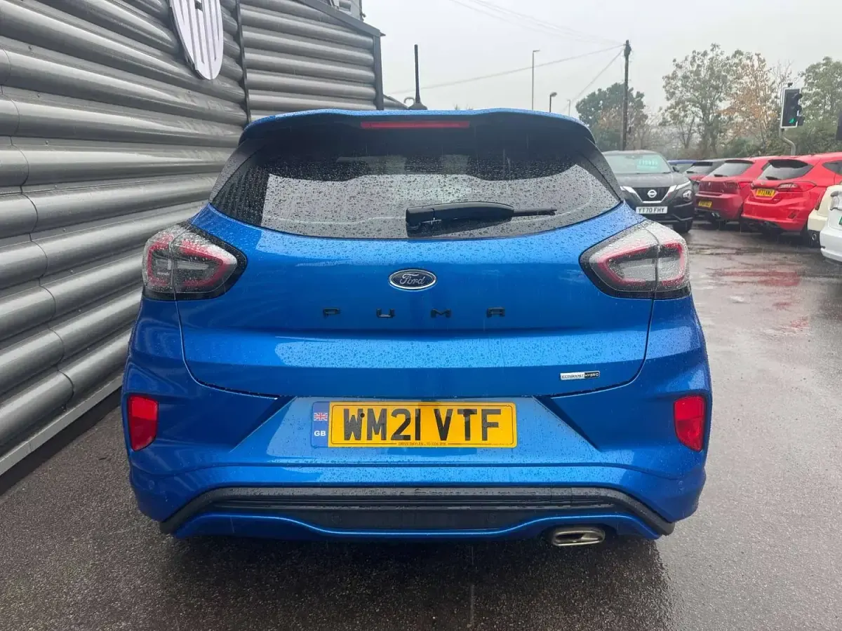Used Ford Puma ST-Line 125 HP (91 kW) 2021 Blue SUV