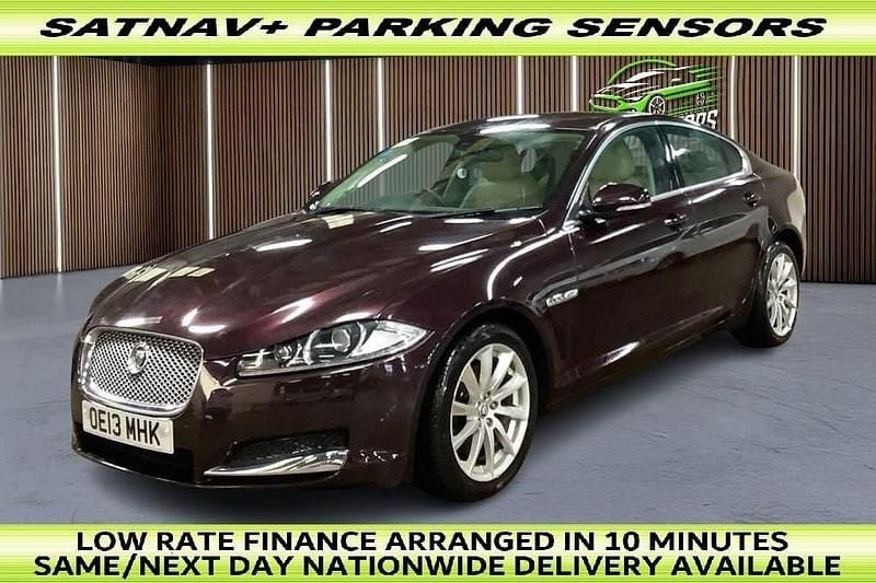Used Jaguar XF Luxury 200 HP (147 kW) 2013 Red Sedan