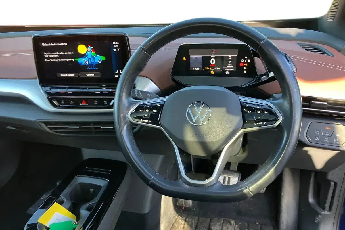 Used VW ID.4 Pro Performance 150 kW (204 HP) 2021 Blue SUV