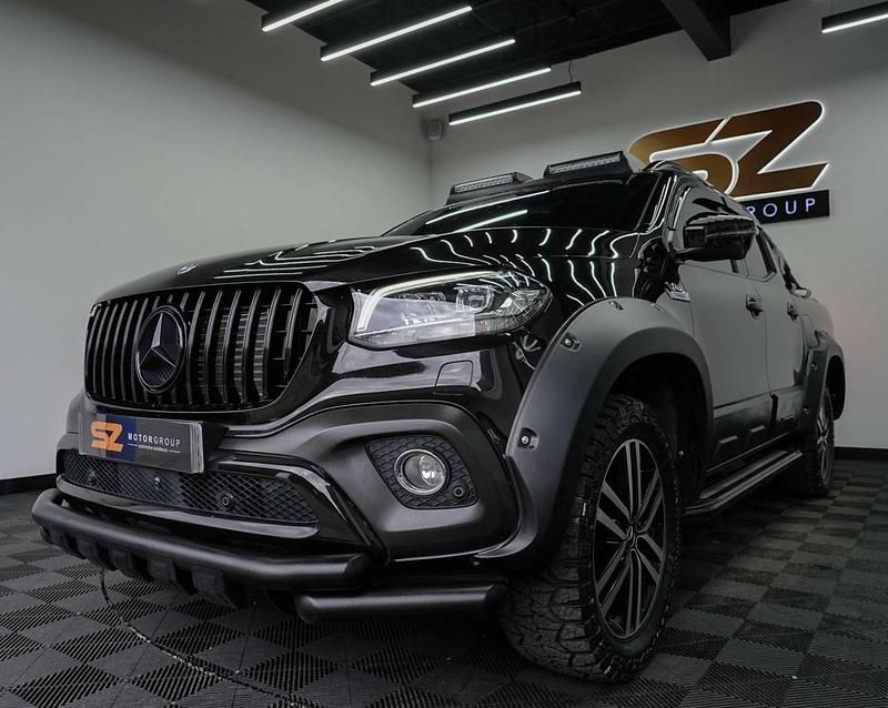 Usado Mercedes X350 2018 Preto Pickup