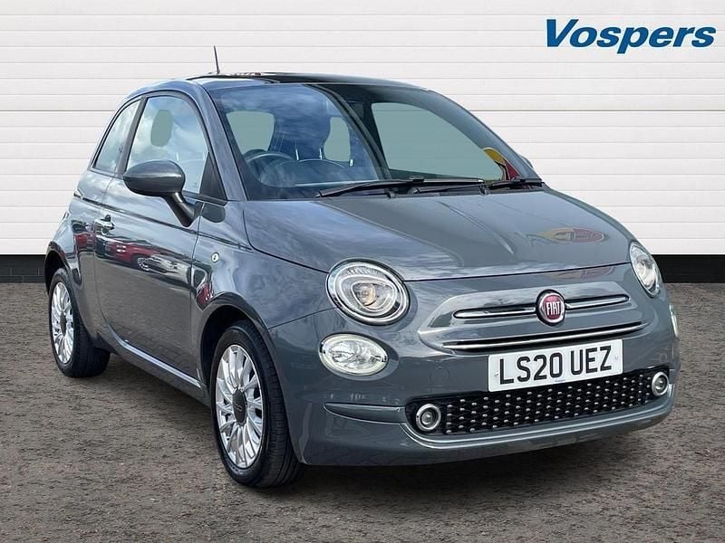 Grey Used 2020 Fiat 500 Lounge Hatchback | £7,700 (Fair price) - Image 1/3