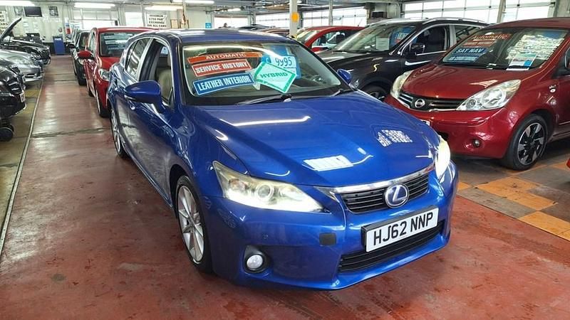 Used Lexus CT200h 2012 Blue Hatchback