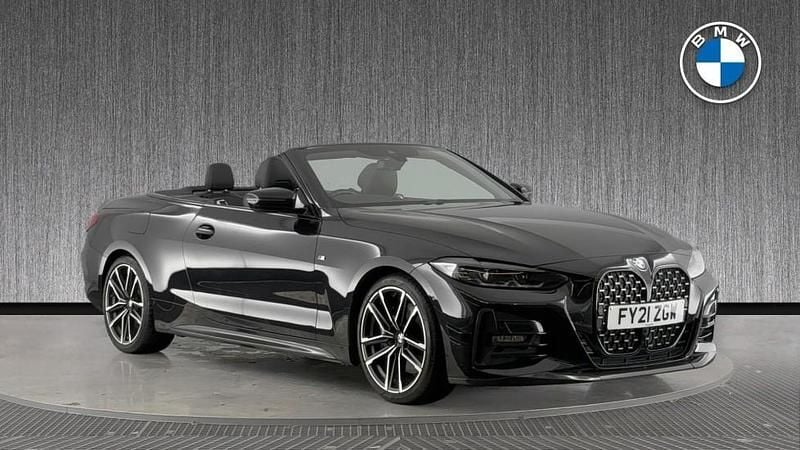 Black Used 2021 BMW 430 M Sport Coupe | £31,299 (Fair price) - Image 1/4