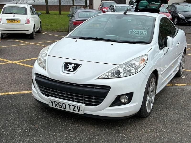 Used Peugeot 207 GTi 120 HP (88 kW) 2010 White Cabriolet