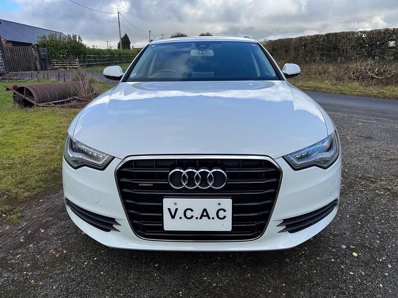 Used Audi A6 2013 White Estate