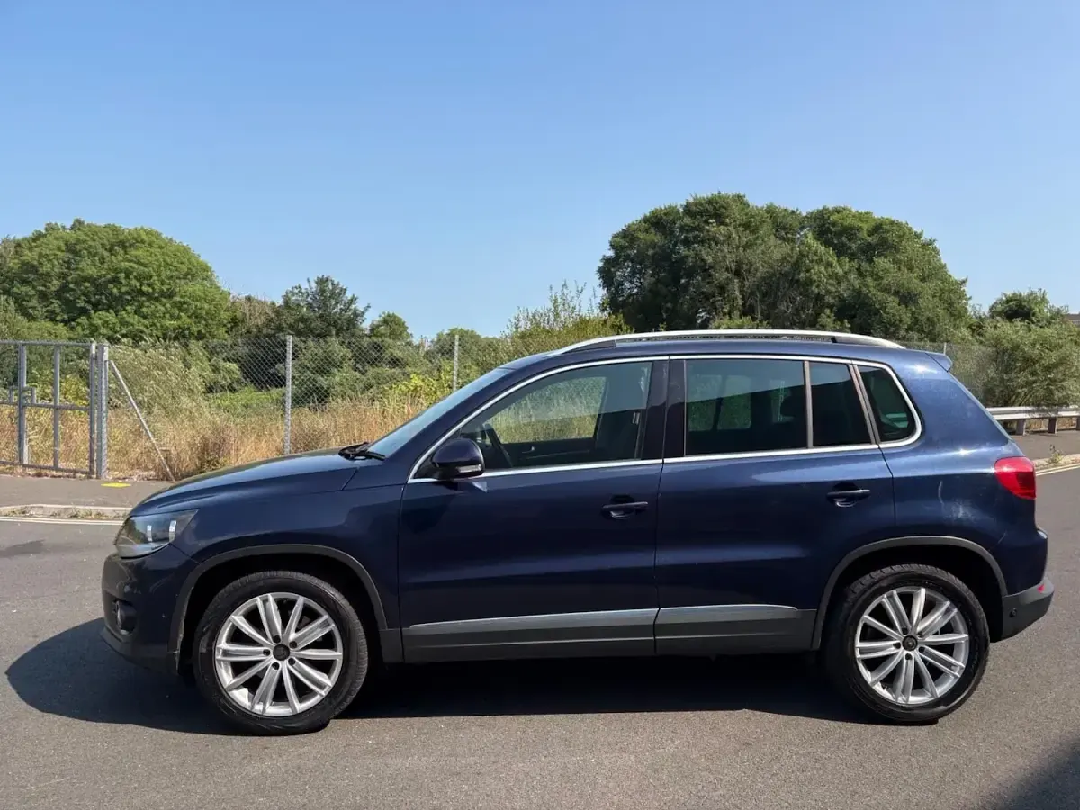 Used VW Tiguan Edition 150 HP (110 kW) 2015 Blue SUV