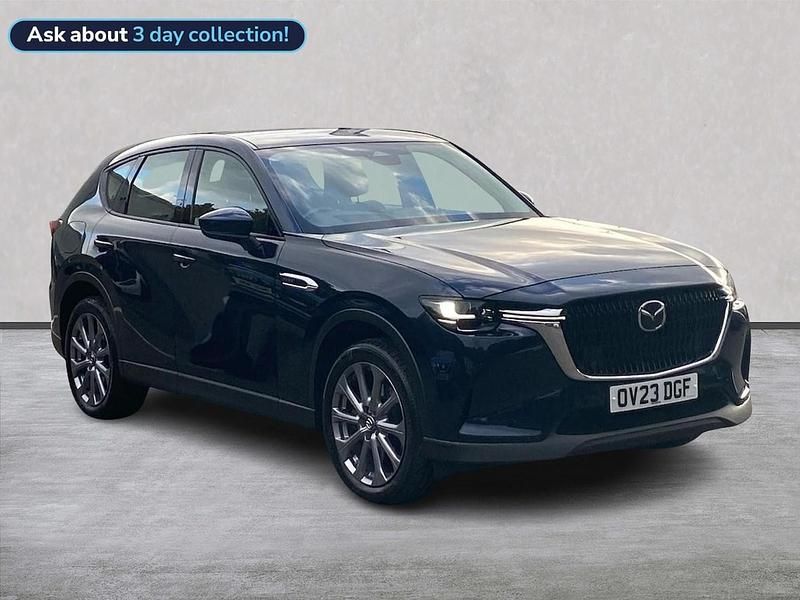 Blue Used 2023 Mazda CX-60 Exclusive-Line SUV | £26,445 (Good price) - Image 1/4