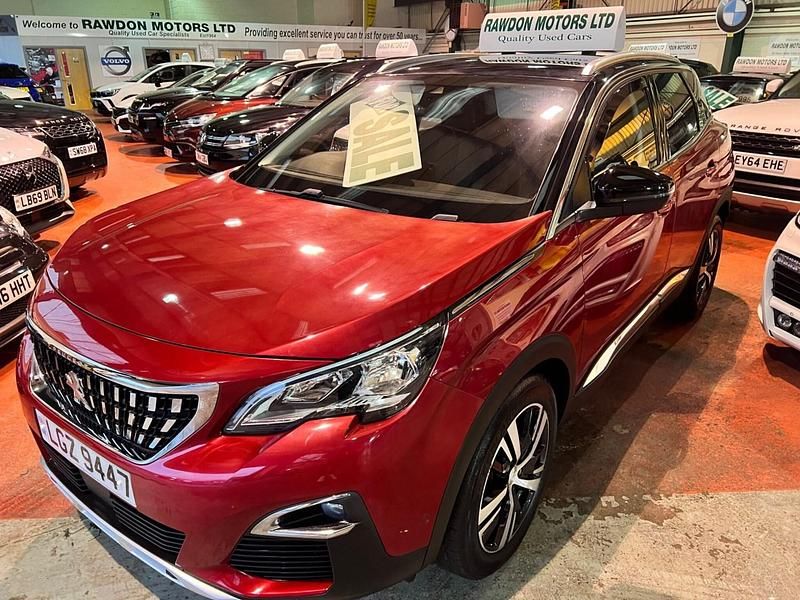 Red Used 2019 Peugeot 3008 Allure Hatchback | £10,495 (Fair price) - Image 1/4