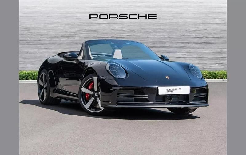 Black Used 2025 Porsche 911 Cabriolet | £139,992 (A bit pricey) - Image 1/4