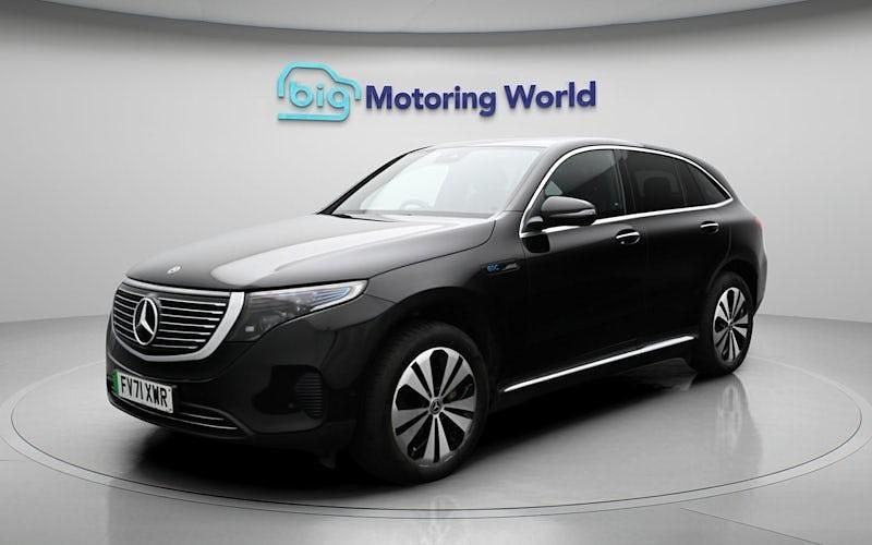 Usado Mercedes EQC400 300 kW (408 CV) 2022 Negro SUV