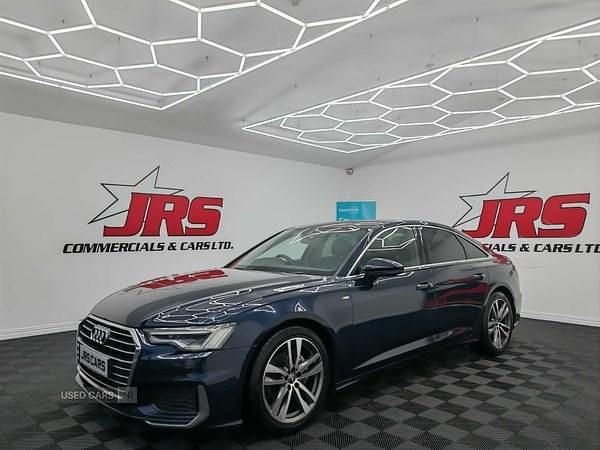 Used Audi A6 S-Line 204 HP (150 kW) 2020 Blue Sedan
