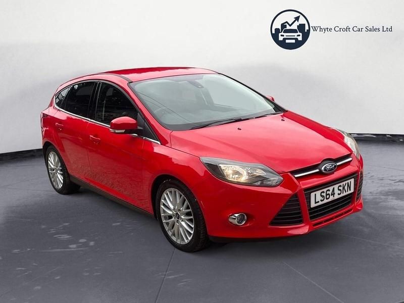 Red Used 2014 Ford Focus Zetec Hatchback | £3,995 (Fair price) - Image 1/3
