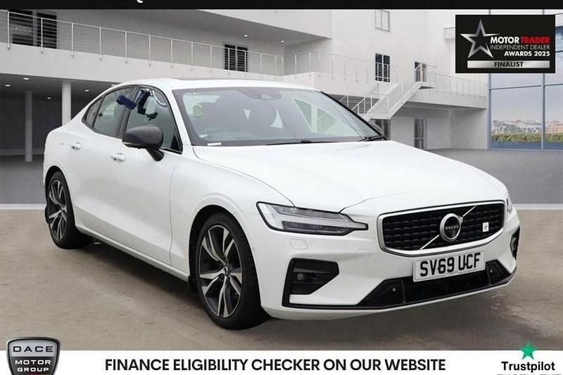 White Used 2019 Volvo S60 R-Design Sedan | £15,690 (Fair price) - Image 1/1