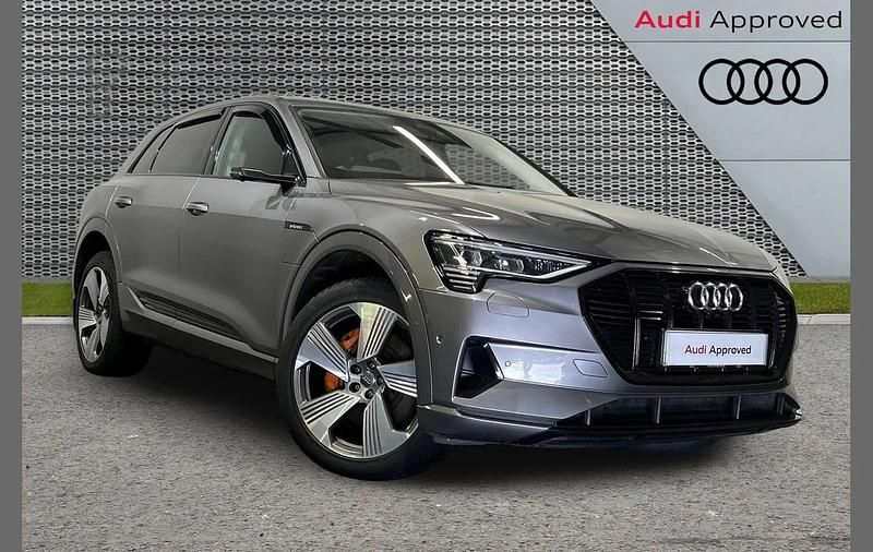 Used Audi e-tron Advanced 300 kW (408 HP) 2019 Grey SUV