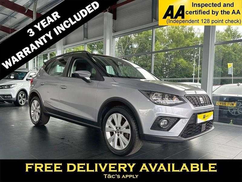 Silver Used 2019 Seat Arona SE Technology SUV | £13,195 (Fair price) - Image 1/4