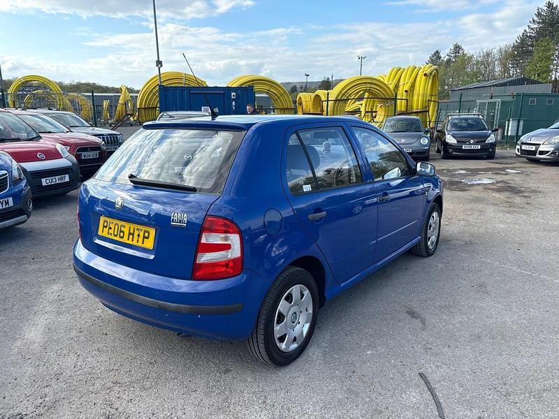 Used Skoda Fabia Classic 2006 Blue Hatchback