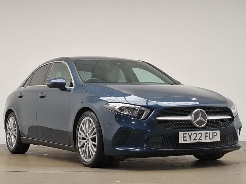 Blue Used 2022 Mercedes A200 Executive Sedan | £17,998 (Good price) - Image 1/4