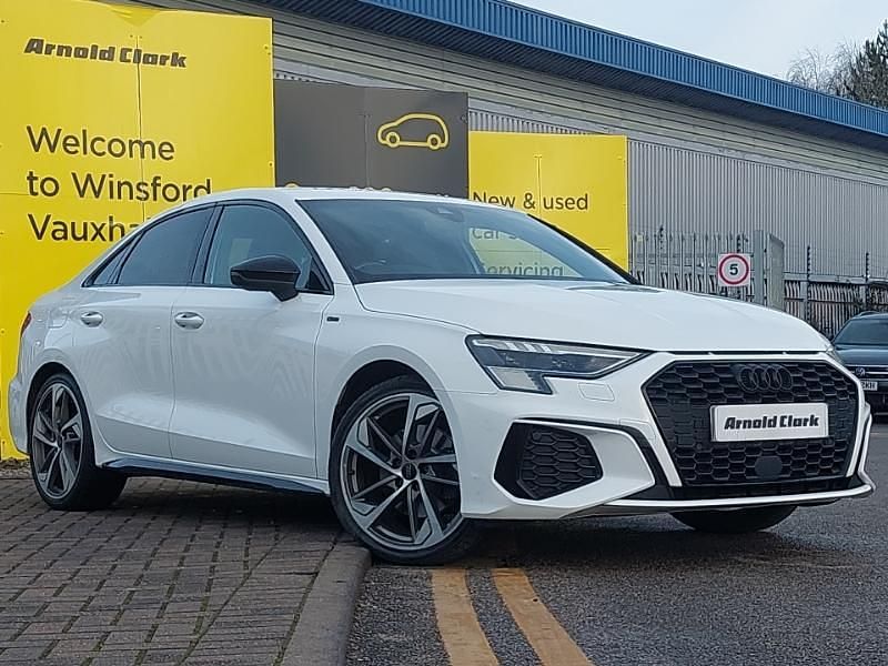 Used Audi A3 Comfort 150 HP (110 kW) 2020 White Sedan