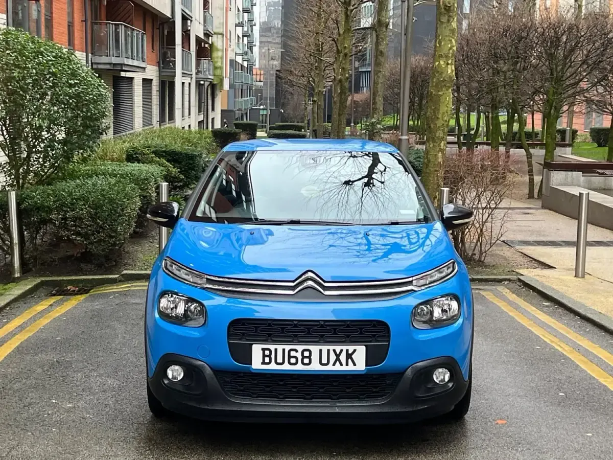 Begagnad Citroën C3 Flair 2018 Blå Halvkombi