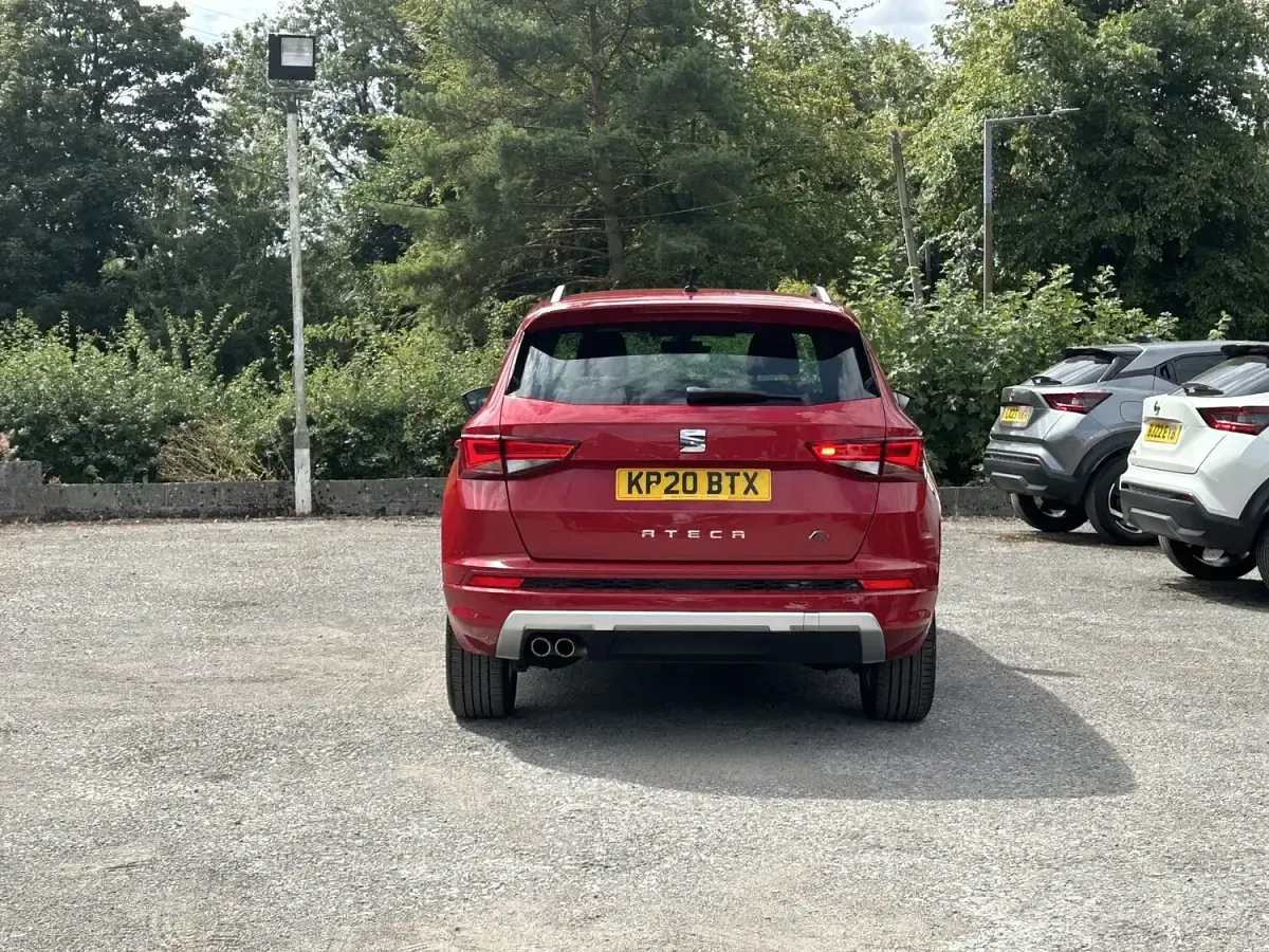 Used Seat Ateca FR 150 HP (110 kW) 2020 Red SUV