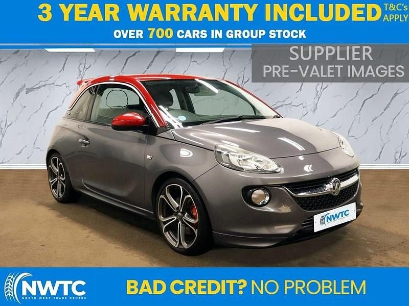 Used Vauxhall Adam S 150 HP (110 kW) 2016 Grey Hatchback
