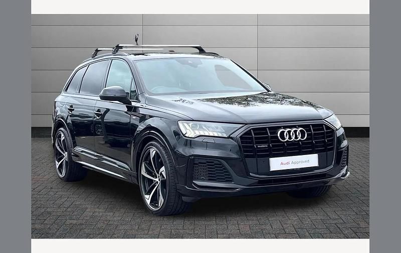 Used Audi Q7 Black Edition 340 HP (250 kW) 2021 Black SUV