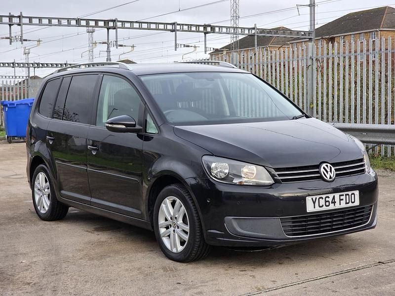 Black Used 2014 VW Touran MPV | £5,495 (Fair price) - Image 1/4