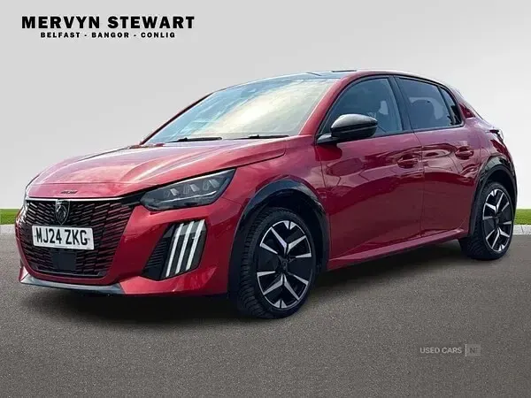 Used Peugeot 208 GTi 99 HP (72 kW) 2024 Red Hatchback