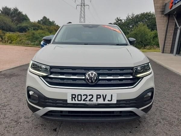 Used VW T-Cross Black Edition 110 HP (80 kW) 2022 Grey SUV