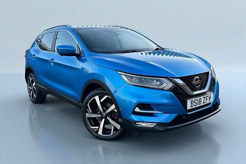 Blue Used 2018 Nissan Qashqai Tekna SUV | £10,995 (Fair price) - Image 1/1