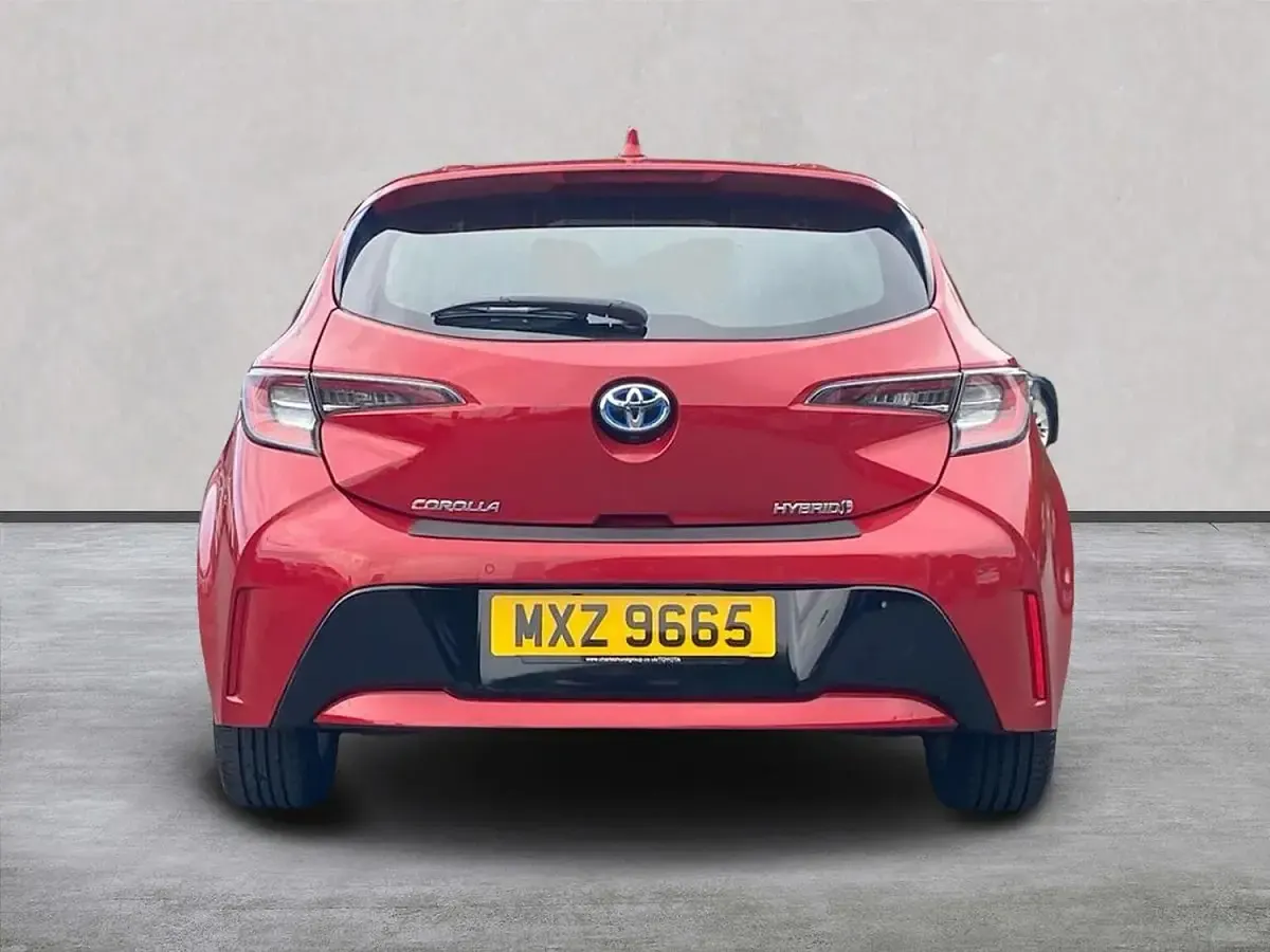 Used Toyota Corolla 122 HP (89 kW) 2019 Red Hatchback