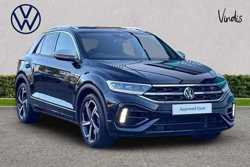 Black Used 2022 VW T-Roc R SUV | £28,671 (Fair price) - Image 1/4