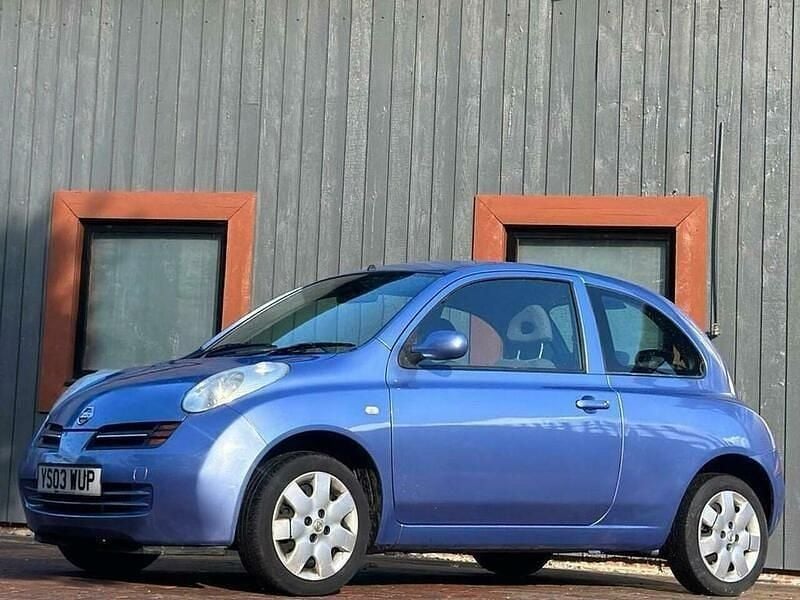 Used Nissan Micra SE 79 HP (58 kW) 2003 Blue Hatchback