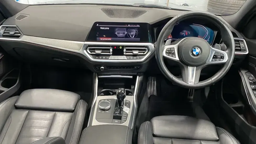Used BMW 320 M Sport 181 HP (133 kW) 2021 Black Sedan