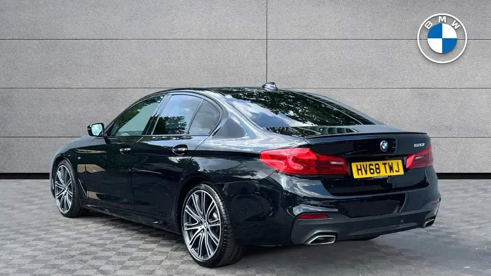 Used BMW 520 M Sport 181 HP (133 kW) 2018 Black Sedan