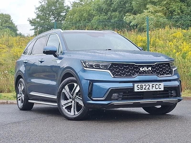 Blue Used 2022 Kia Sorento 4 SUV | £34,998 (Good price) - Image 1/4