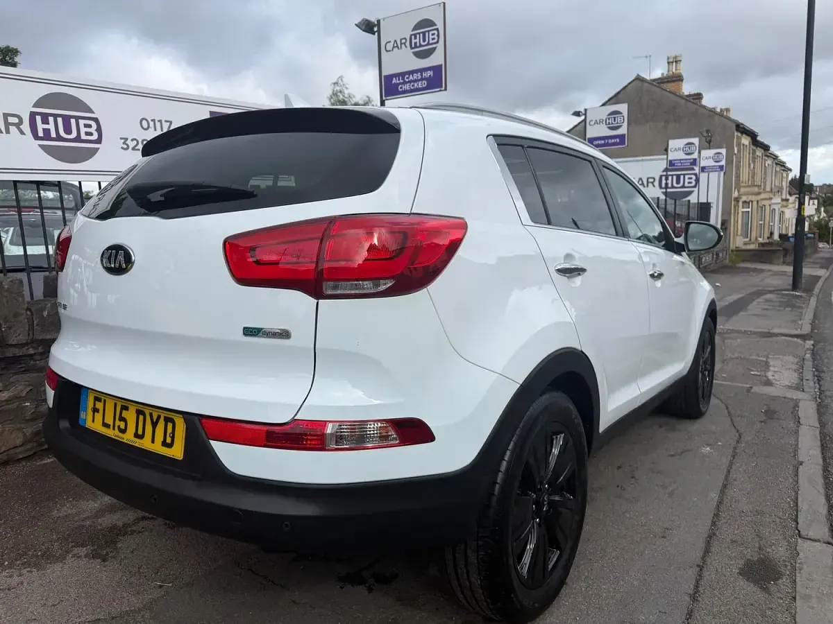 Used Kia Sportage 116 HP (85 kW) 2015 White SUV