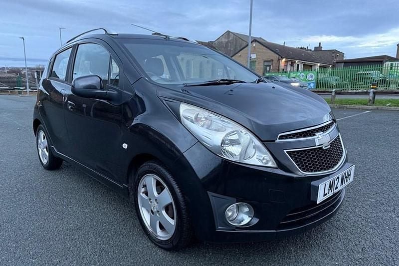 Used Chevrolet Spark LT 2012 Black Hatchback