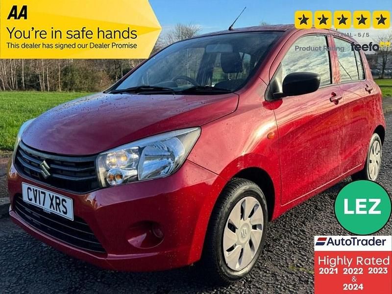 Red Used 2017 Suzuki Celerio Hatchback | £4,995 (Fair price) - Image 1/3
