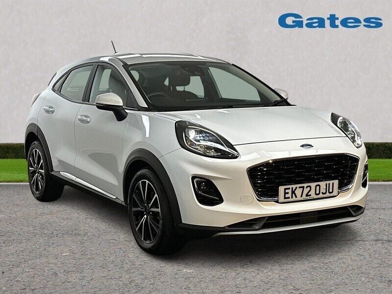 White Used 2022 Ford Puma Titanium Hatchback | £15,799 (Fair price) - Image 1/4