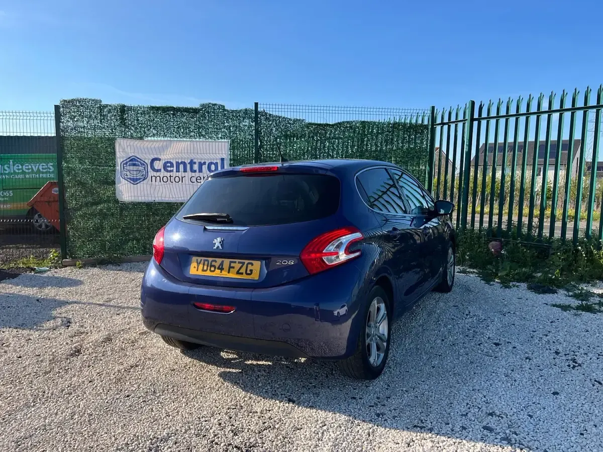 Used Peugeot 208 Allure 2014 Blue Hatchback