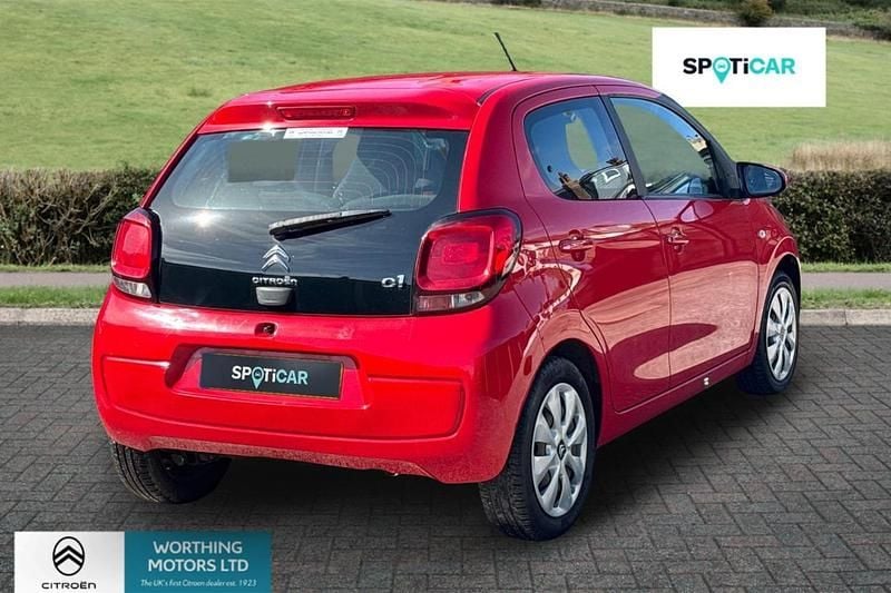 Used Citroën C1 Feel 81 HP (59 kW) 2016 Red Hatchback
