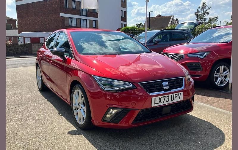 Red Used 2023 Seat Ibiza FR Hatchback | £15,995 (Fair price) - Image 1/3