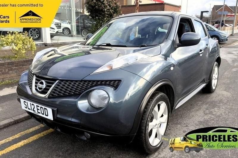 Used Nissan Juke Acenta 117 HP (86 kW) 2012 Blue SUV