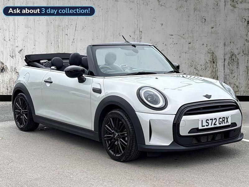 Silver Used 2022 Mini Cooper Cabriolet Exclusive Cabriolet | £21,286 (Fair price) - Image 1/4