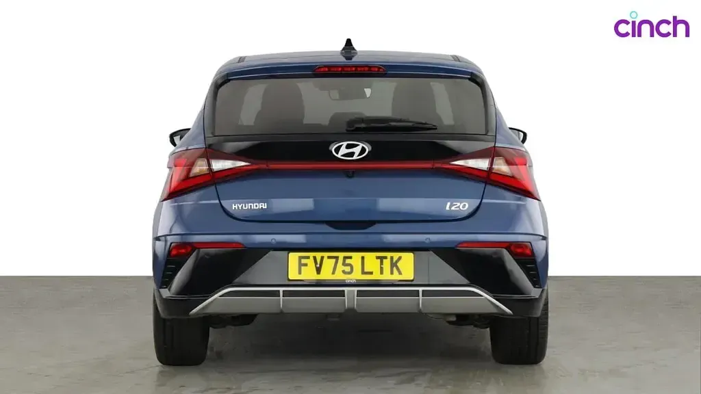 Used Hyundai i20 Premium 2025 Blue Hatchback