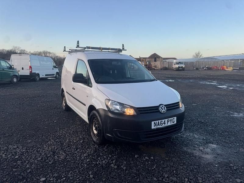 White Used 2014 VW Caddy Startline MPV | £4,250 (Fair price) - Image 1/4