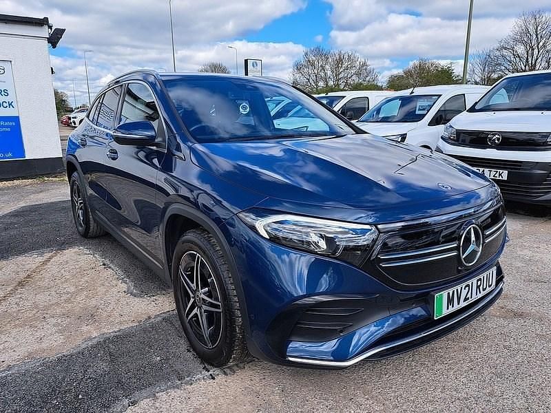 Used Mercedes EQA250 AMG line 139 kW (190 HP) 2021 Blue SUV